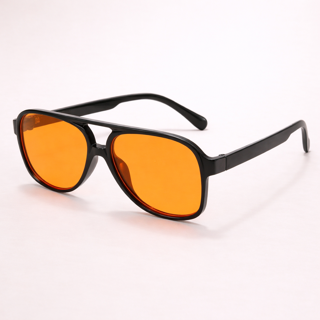 Lunettes de soleil style aviateur